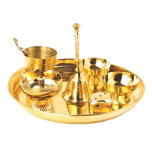 Pooja Set – Brass