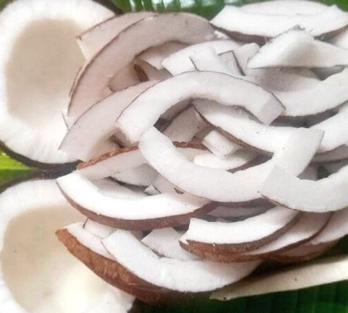 Cut Coconut